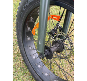 Rower elektryczny Fatbike Nilox X8  20" Składany Zielony 13 Ah