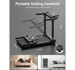 Bieżnie elektryczna do domu składana Zeporix 10 km/h