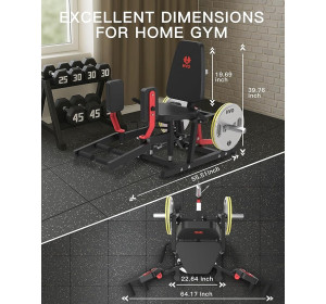 Maszyna do przywodzenia i odwodzenia HVO JRHA301-350 siłownia domowa