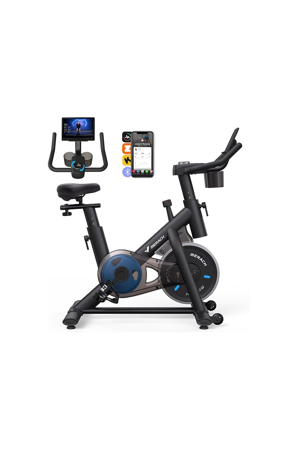 Rower treningowy MERACH do 120kg siłownia domowa fitness