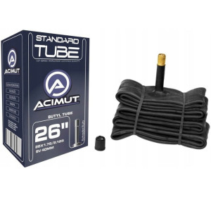 Dętka rowerowa 26" 1.75-2.125 / Av 48Mm / Acimut Tb-Ac010