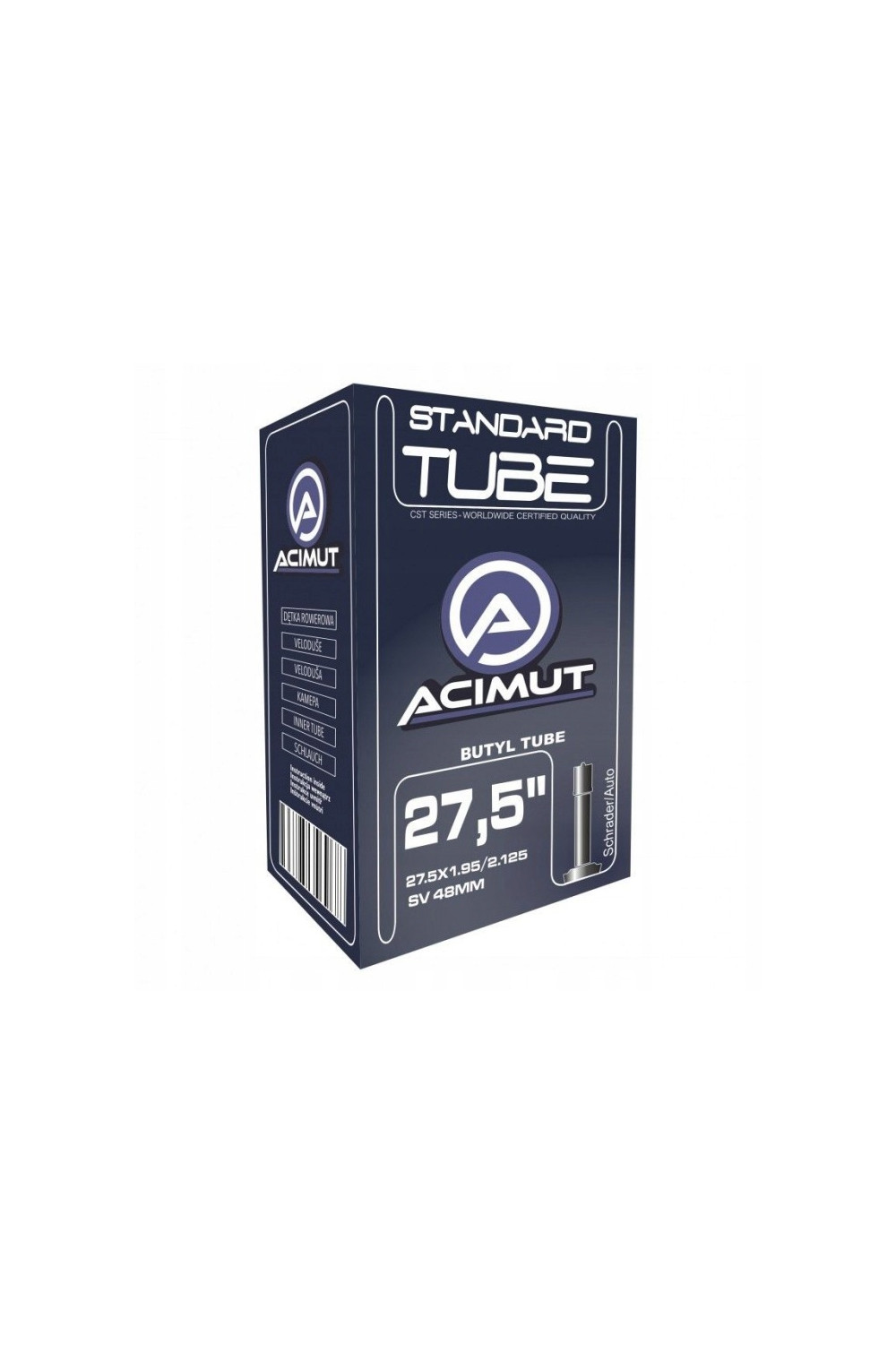 Dętka rowerowa CST Acimut 27,5x1,95-2,125 SV/AV 48mm