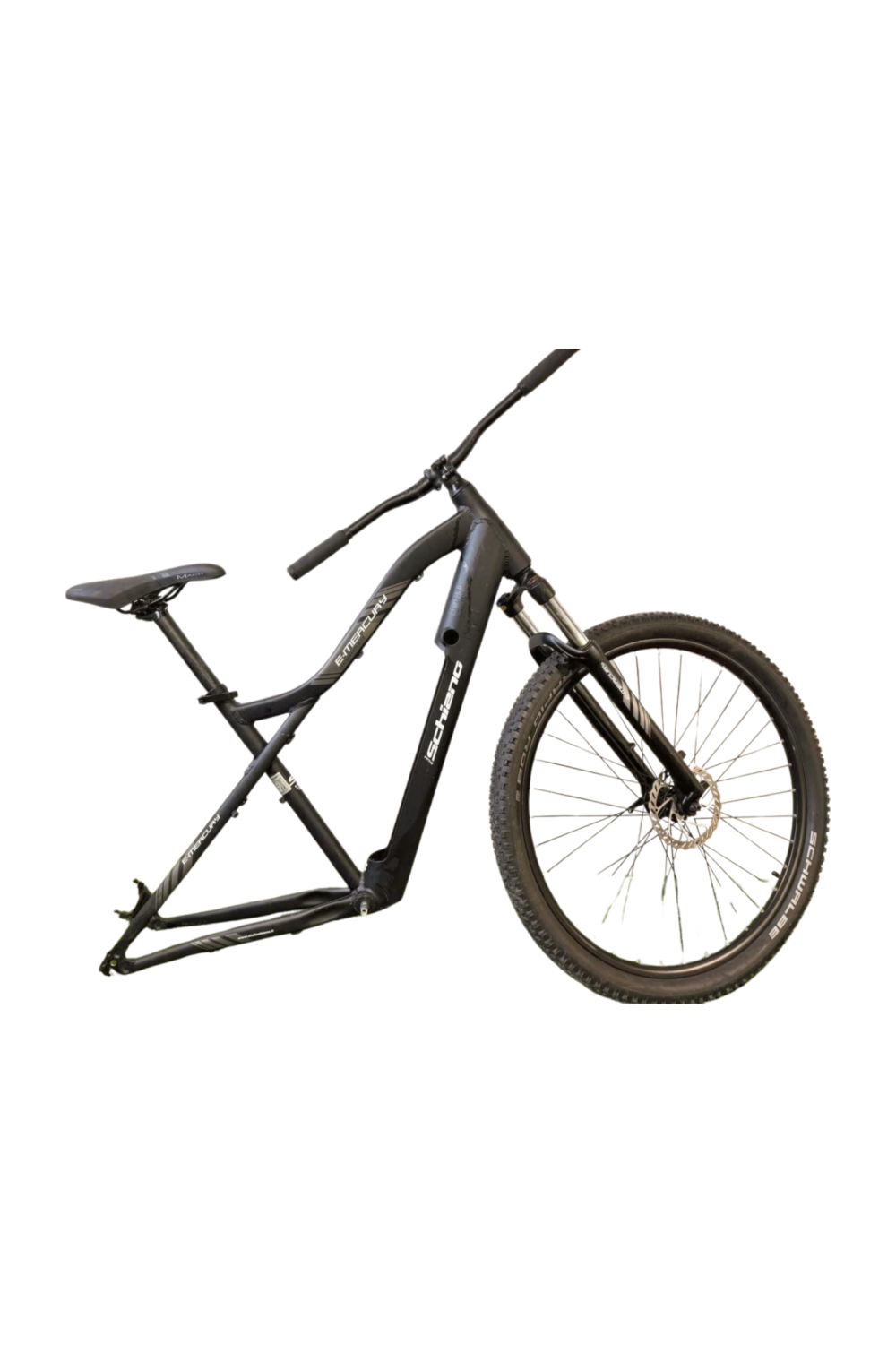 Rama roweru elektrycznego Schiano E-Mercury czarna z kołem 29"