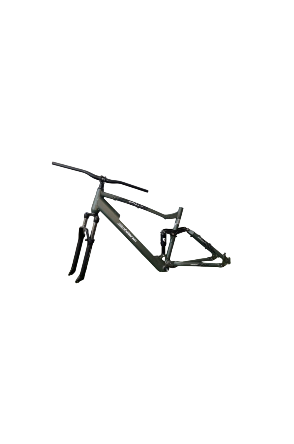 Rama rowerowa Schiano E-Fully 19" zielona