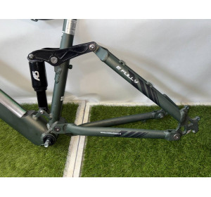 Rama rowerowa Schiano E-Fully 19" zielona