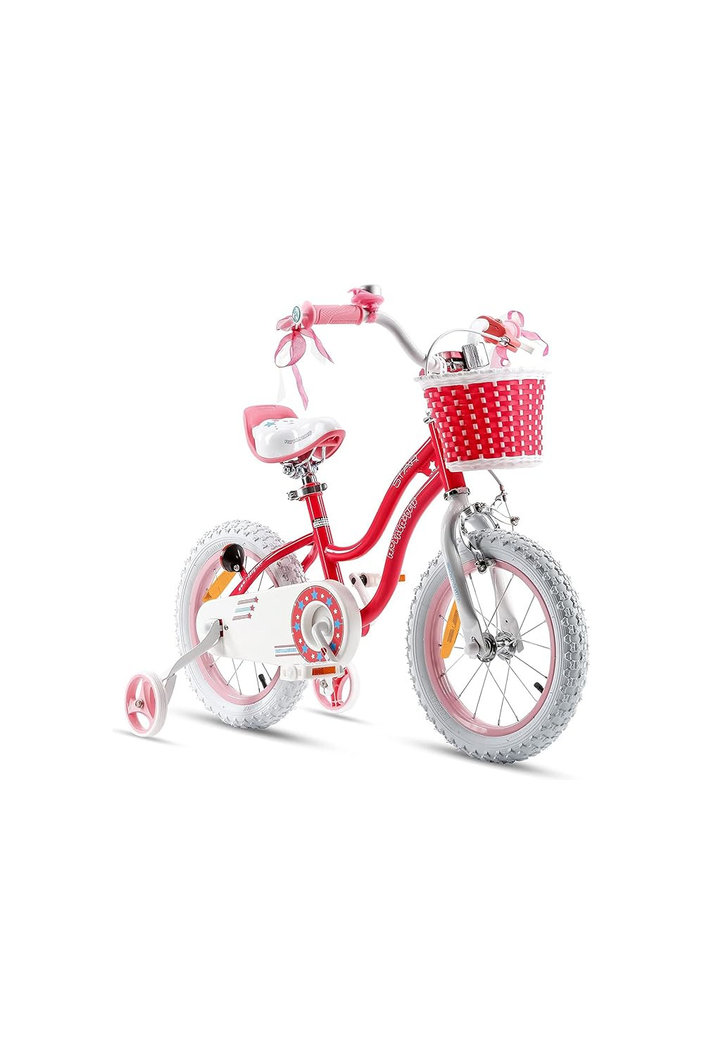 Rower Dziecięcy Royal Baby Stargirl 14" z bocznymi kółkami