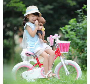 Rower Dziecięcy Royal Baby Stargirl 14" z bocznymi kółkami