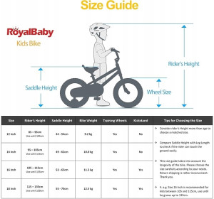 Rower Dziecięcy Royal Baby Stargirl 16" z bocznymi kółkami niebieski