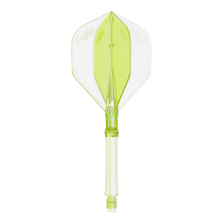Piórka do lotek dart L-Style L-System Neon Yellow 3szt 26 mm