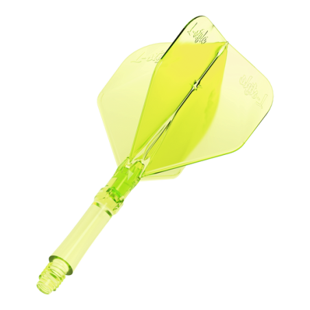 Piórka do lotek dart L-Style L-System Neon Yellow 3szt 33 mm