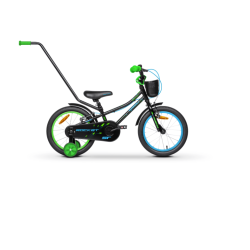Rower Dziecięcy Tabou Rocket ST 16 cali Kółka Boczne Popychacz