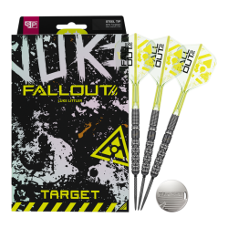 Lotki do darta Target Luke Littler Nuke Fallout Steeldart 22g 90%
