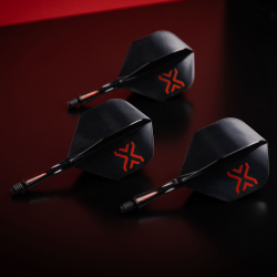 System piórek Winmau Fusion Blade X czarne 34mm No2