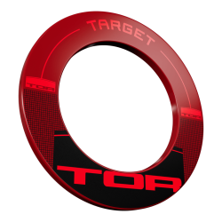 Opona ochronna na ścianę Target TOR Dartboard Surround czerwona