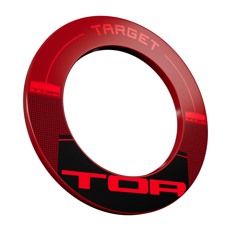 Opona ochronna na ścianę Target TOR Dartboard Surround czerwona