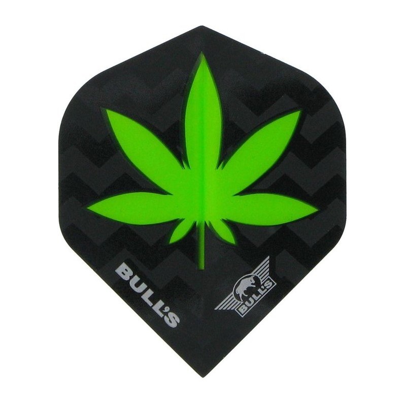 Piórka do Lotek Dart Bull's Design 100 Weed No.2 3 szt