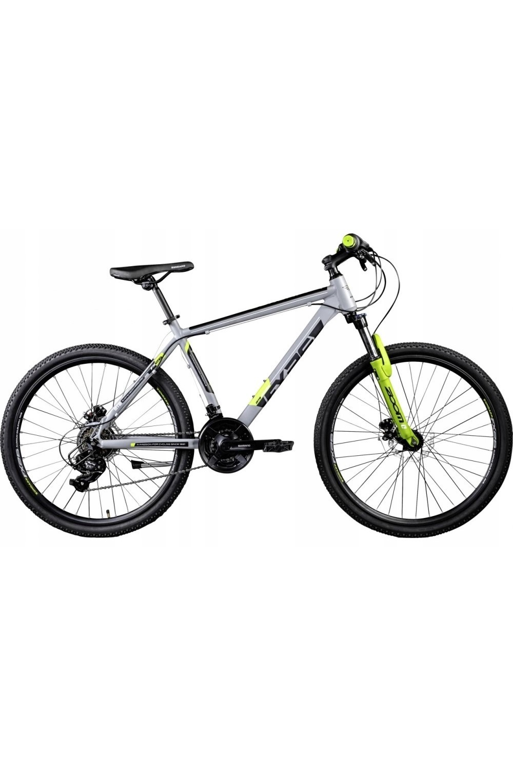 Rower górski MTB ZUNDAPP FX-26 rama 18", 21 biegów, hamulce tarczowe