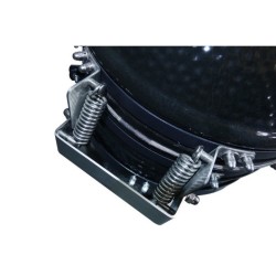 Grill kompaktowy ceramiczny węglowy Fornetto Kamado Lento Czarny 16"