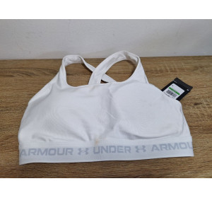 Biustonosz sportowy Crossback Mid Bra White L/G/G