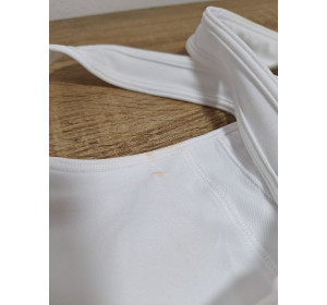 Biustonosz sportowy Crossback Mid Bra White L/G/G