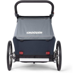 Croozer - przyczepka rowerowa Vaaya 2 dla dzieci, niebieski, unisex