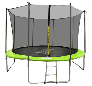 Space Jump – trampolina 8ft, zielona