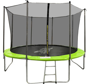 Space Jump – trampolina 8ft, zielona