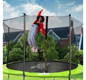 Space Jump – trampolina 8ft, zielona