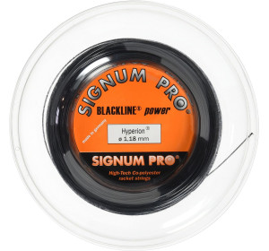 Signum PRO Naciąg tenisowy Hyperion 100 m x 1,18 mm czarny