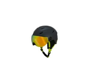 TECNOPRO Pulse JR REVO HS-016 Kask narciarski, ciemno szary, S 51-54cm