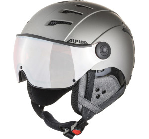 ALPINA JUMP 2.0 QV unisex Kask narciarski brązowy mat 52-54 cm