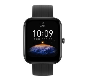 Amazfit Bip 3 męski smartwatch 1,69"  czarny