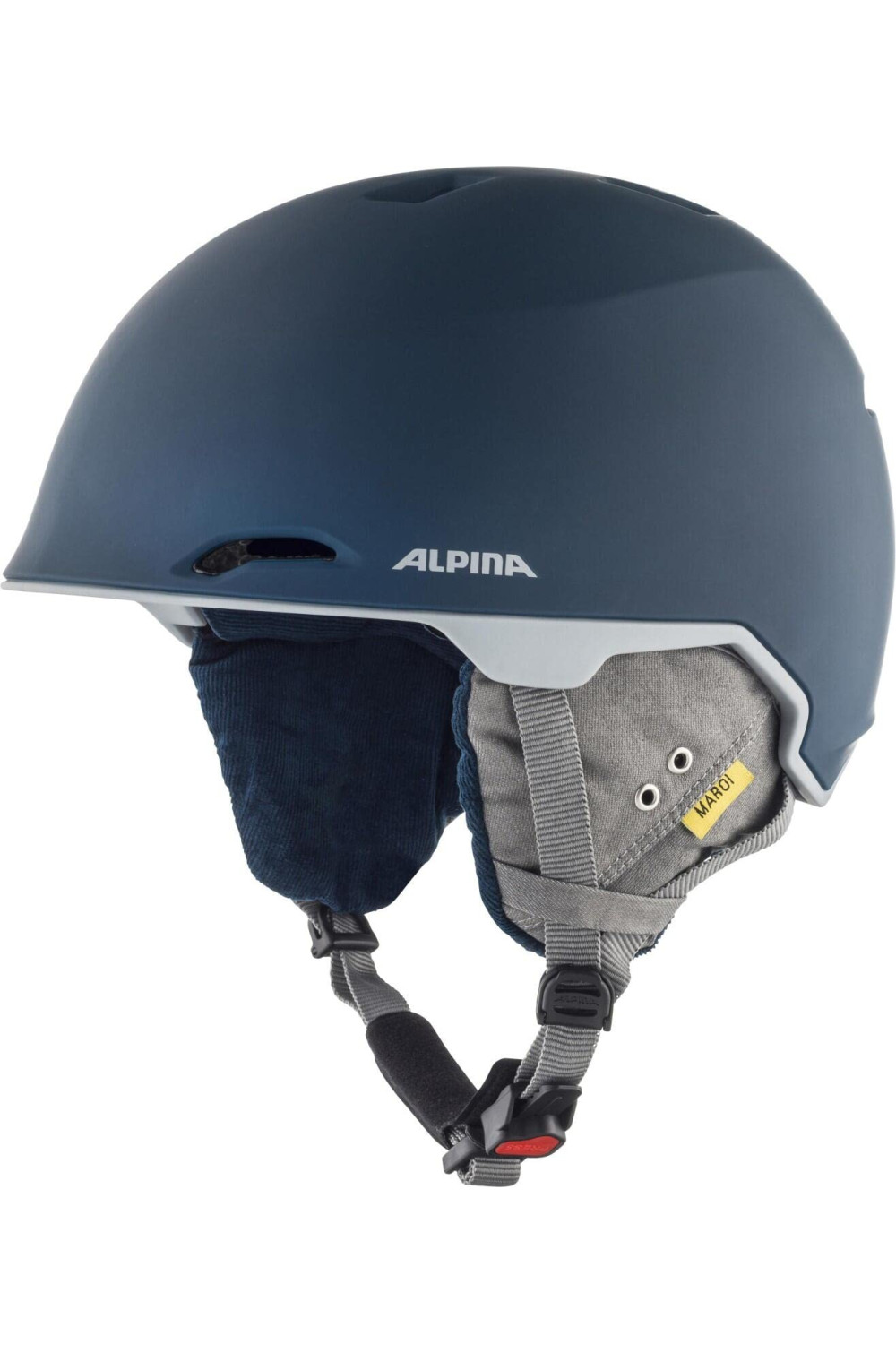 ALPINA MAROI kask narciarski, unisex, ‎atramentowo-szary matowy 53-57