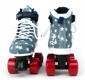 Wrotki SFR Skates Vision Canvas niebiesko-białe r. 35.5