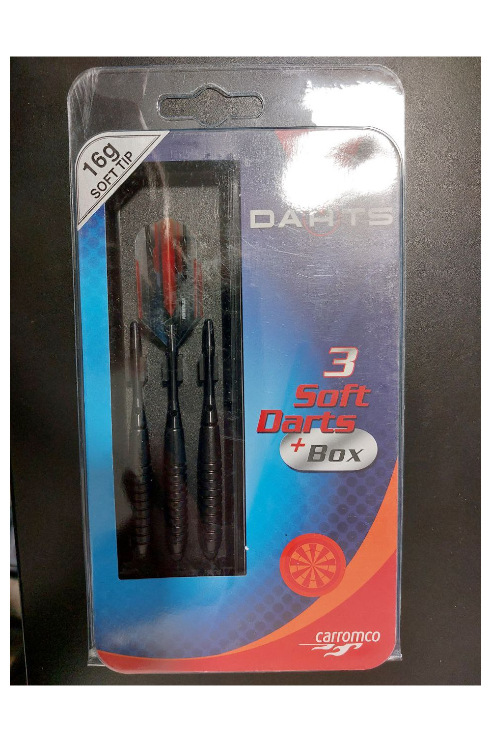 Carrromco 3 Soft dart set Shadown, 87741, 16g + box