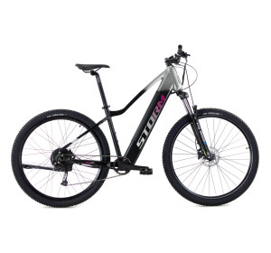 Rower elektryczny Storm E-STELLA 29″  MTB 1.0 czarny  Rama 18” 14,5 Ah