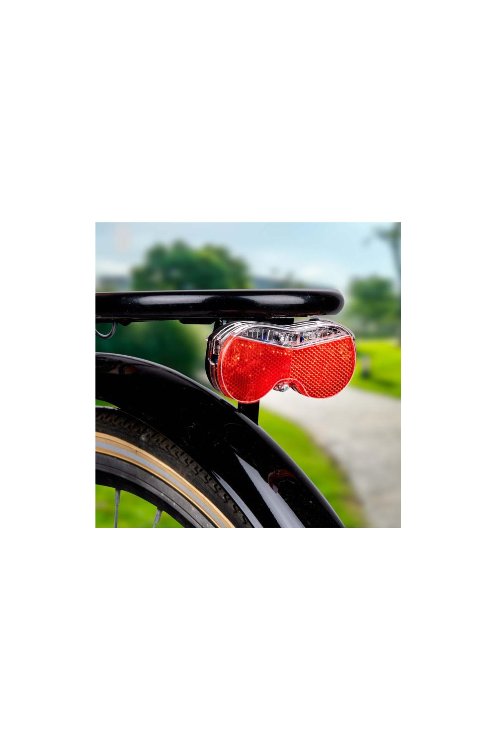 Lampka rowerowa na tył LED DUNLOP