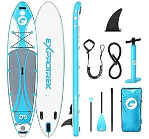 Deska SUP Exprotrek E-s-1, niebieska, 10,8ft, 327 x 77 x 16 cm