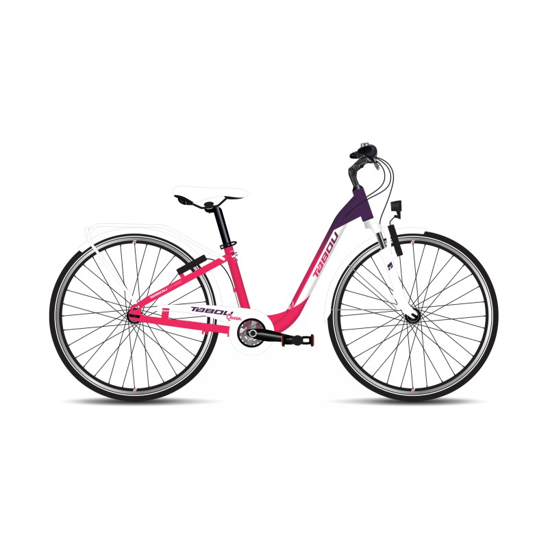 Rower damski R.TABOU 24 QUEEN 24 pink / white