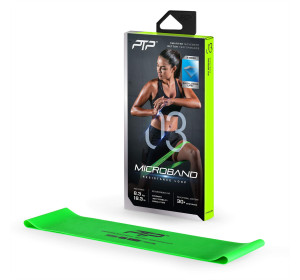 PTP microband, taśma fitness dla dorosłych, uniseks, 8,3kg, zielony