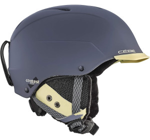 Cébé Unisex's ConTEST VISOR kask śnieżny, matowy, rozmiar S