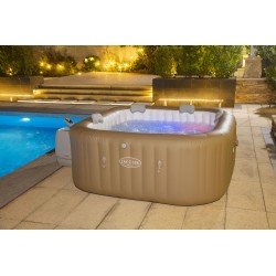 Basen SPA ogrodowe Bestway 6005E Lay-Z Palma HydroJet Pro 7 osobowe Wi-Fi LED