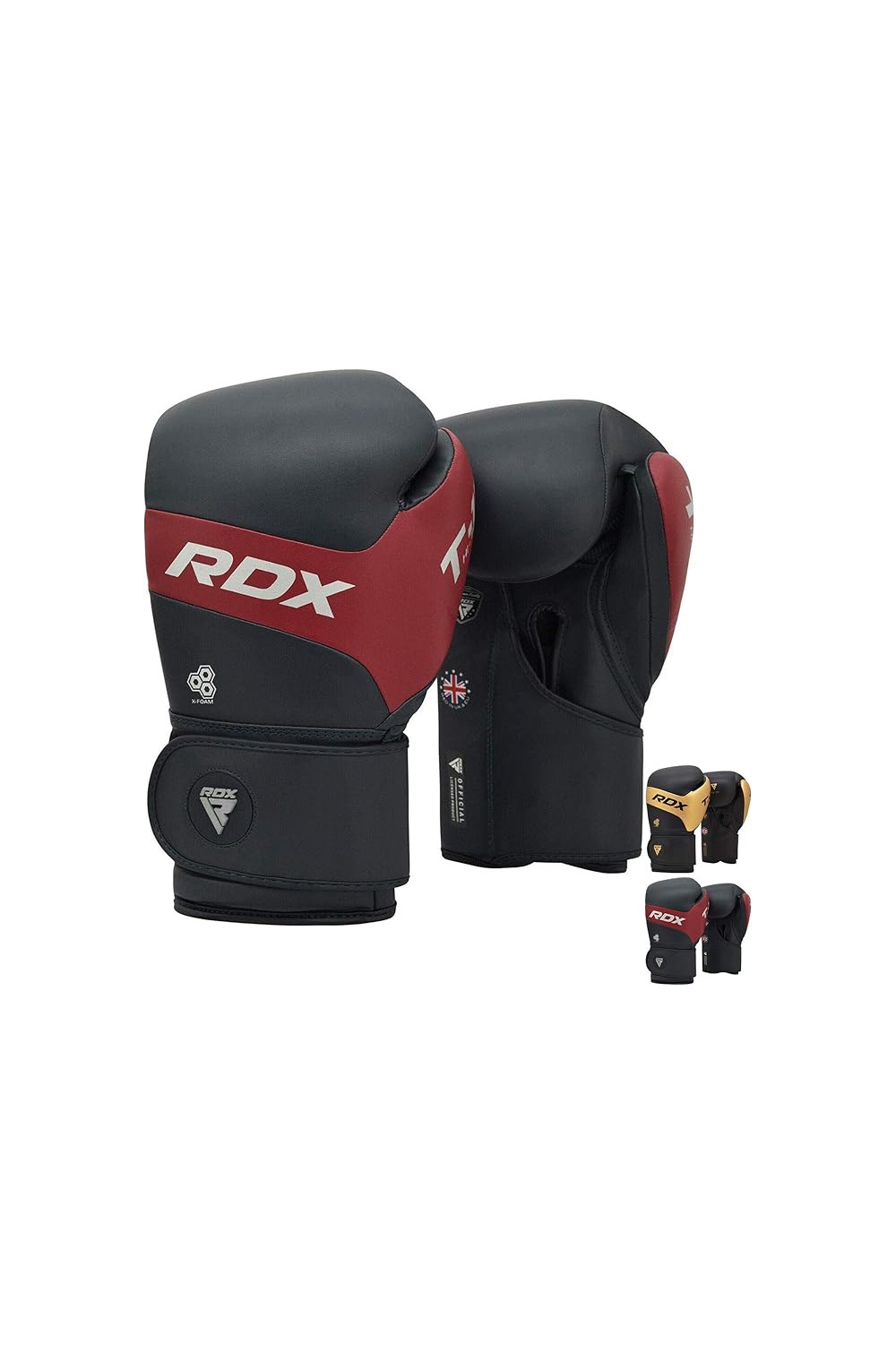 RDX rękawice bokserskie 16oz, bordowe