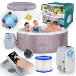 Basen SPA ogrodowe Bestway 60003 Cancun AirJet 4osobowe 180cm