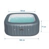 Jacuzzi SPA ogrodowe Bestway 60031 Hawaii HydroJet Pro 6osobowe 180 cm WiFi