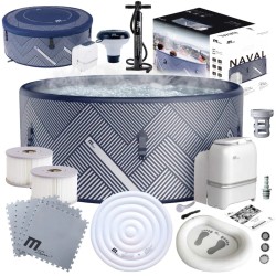 Basen SPA ogrodowe  MSpa Frame NAVAL 6 os. Wi-Fi 1800 l/h