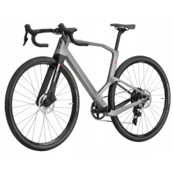 Rower gravel Rondo Ruut CF1 Gen2 SRAM koło 28 " srebrny karbon roz L