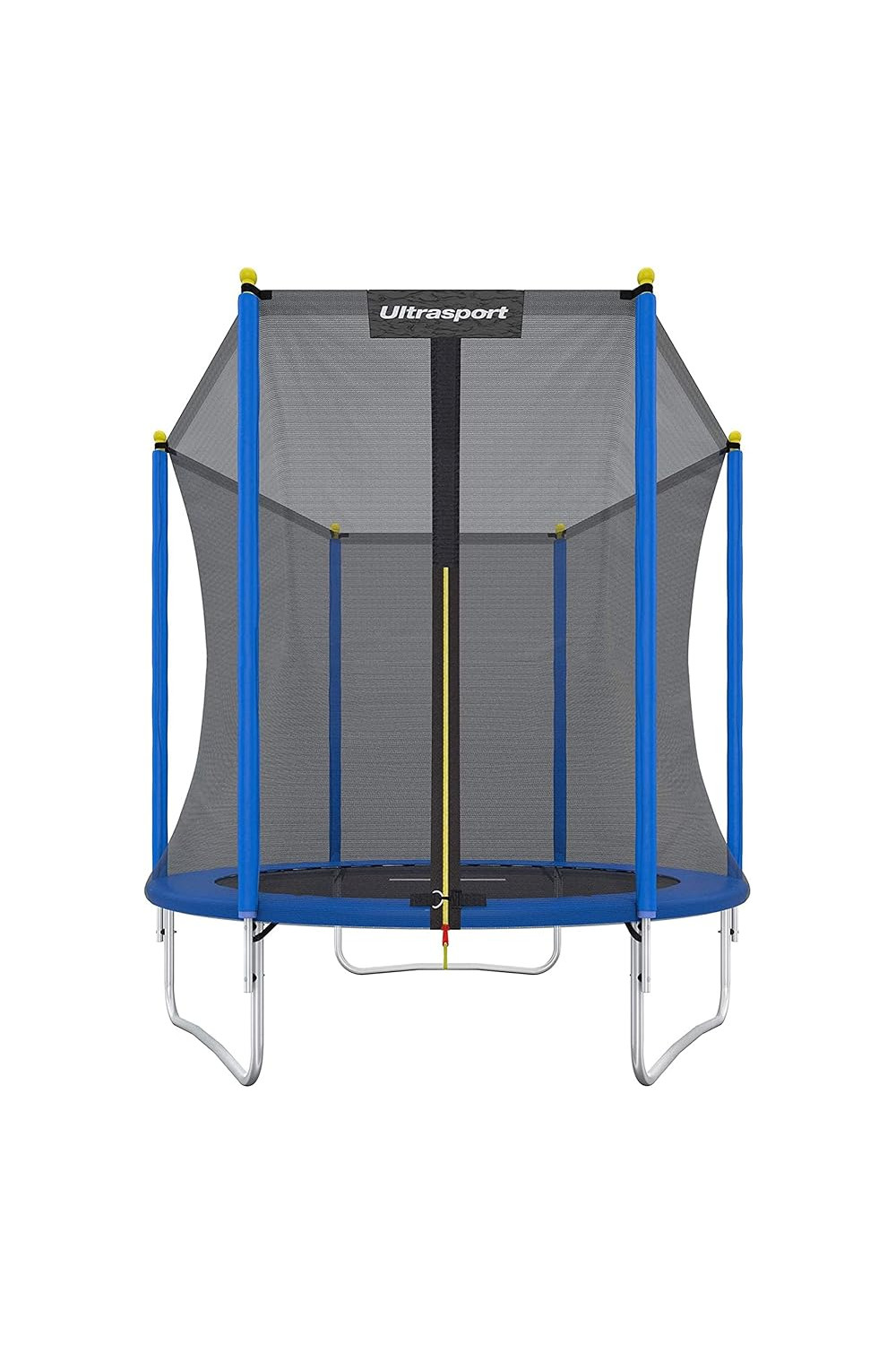 Trampolina ogrodowa Ultrasport Uni-Jump 244cm UV niebieska