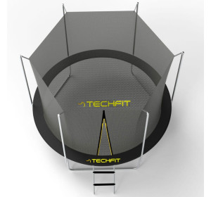 Trampolina ogrodowa z siatką TECHFIT 306 cm