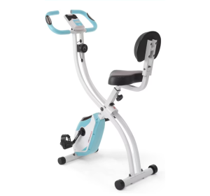 Ultrasport F-bike 200B z oparciem, rower treningowy mechaniczny, pionowy